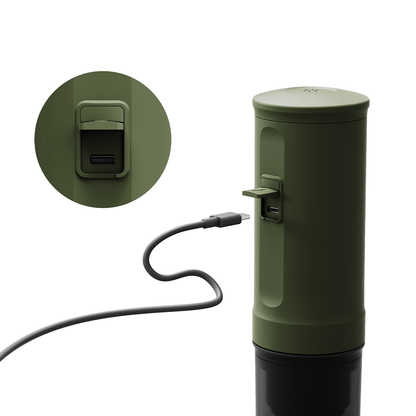 Nano Portable Espresso Machine (Forest Green) - steven wick