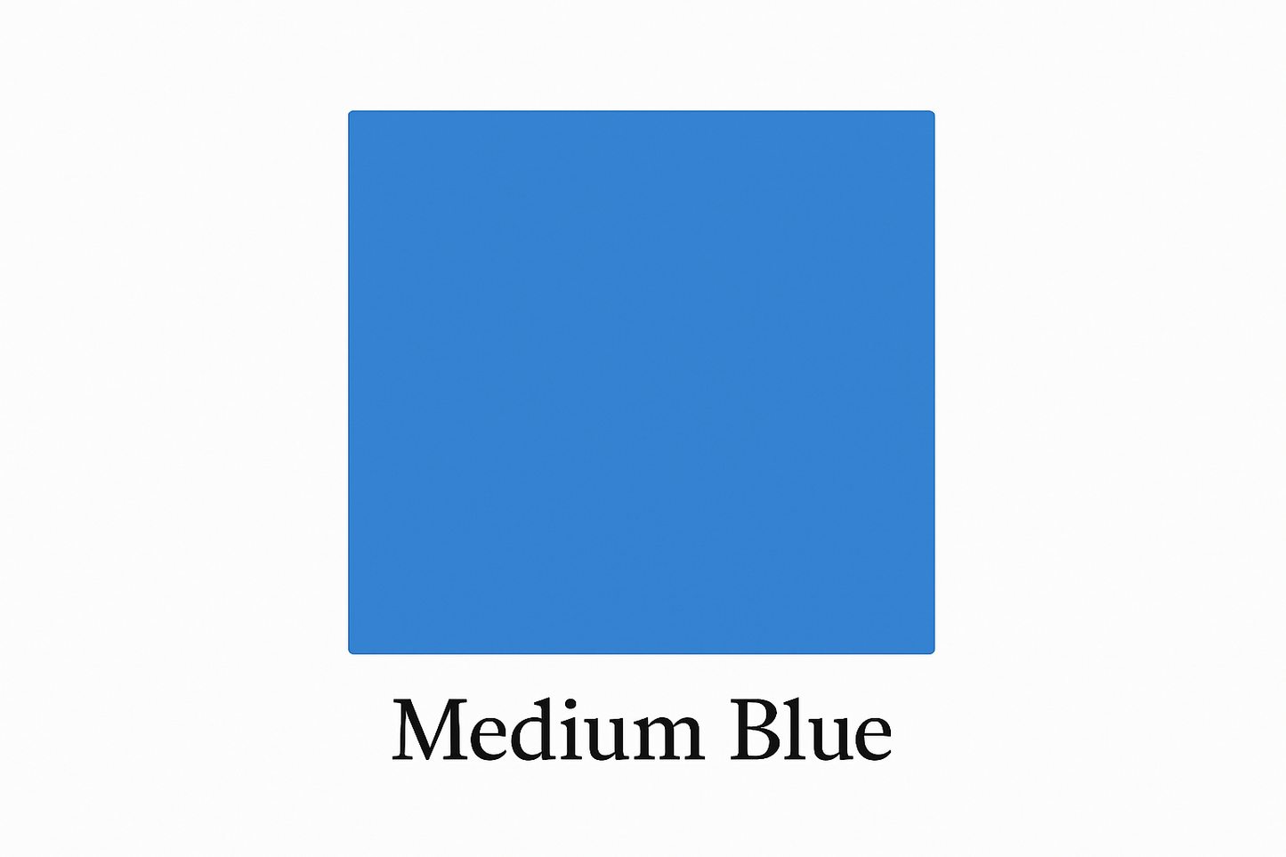 give me a color shade for medium blue