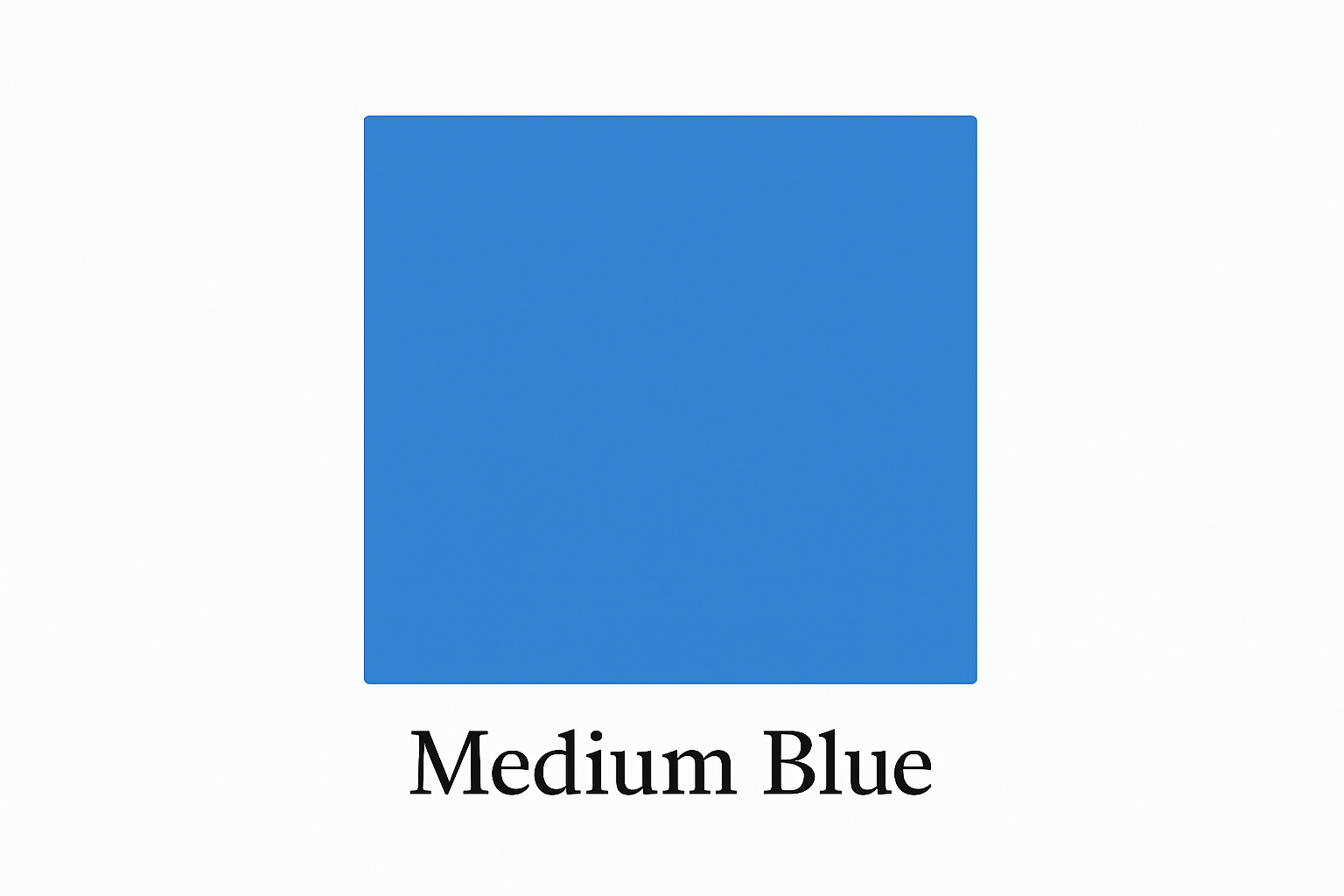 give me a color shade for medium blue
