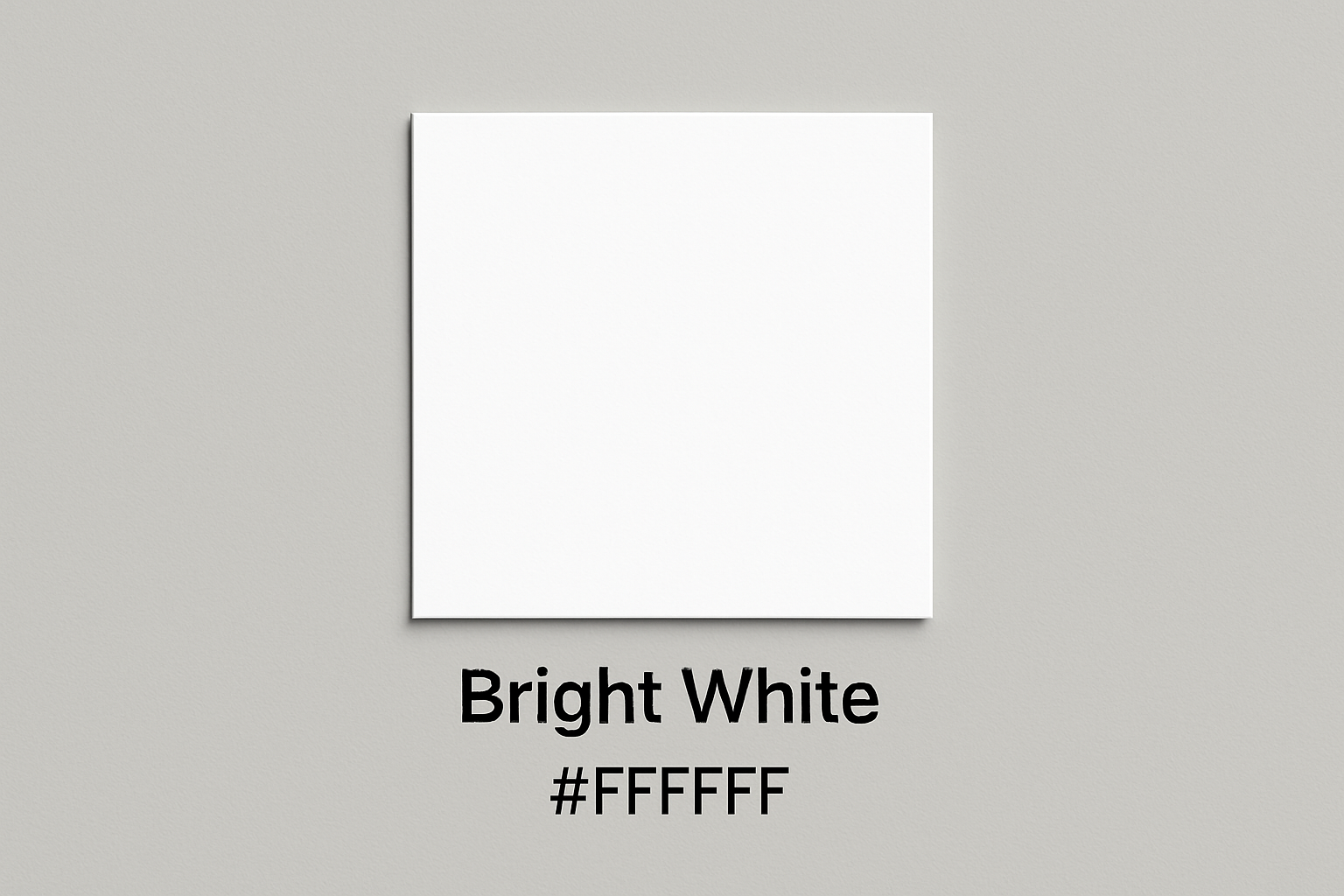 give me a single-color shade for bright white