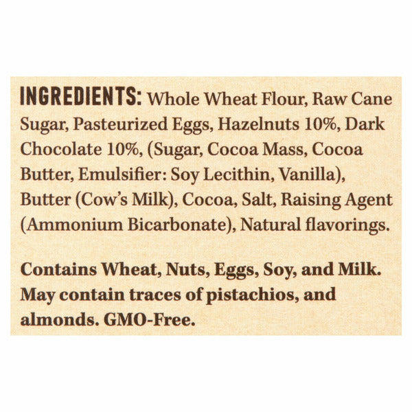 Cocoa Hazelnut Biscotti