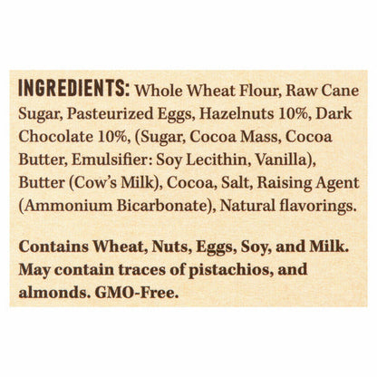 Cocoa Hazelnut Biscotti