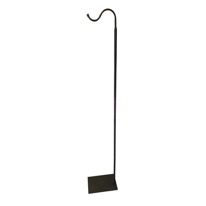 60&quot; Adjustable Heavy Duty Shepherd's Hook Floor Stand For Patio/Garden - steven wick