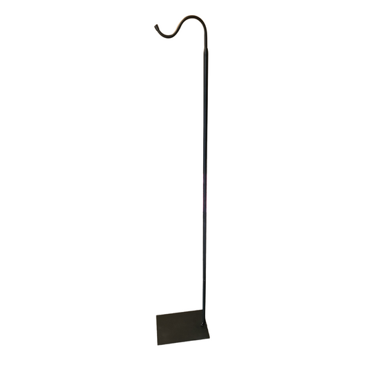 60&quot; Adjustable Heavy Duty Shepherd's Hook Floor Stand For Patio/Garden - steven wick