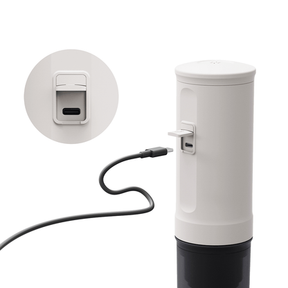 Nano Portable Espresso Machine (Pearl White) - steven wick
