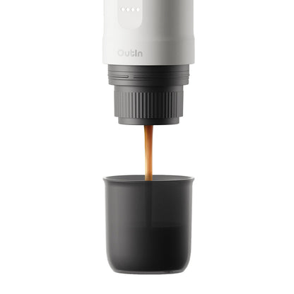 Nano Portable Espresso Machine (Pearl White) - steven wick