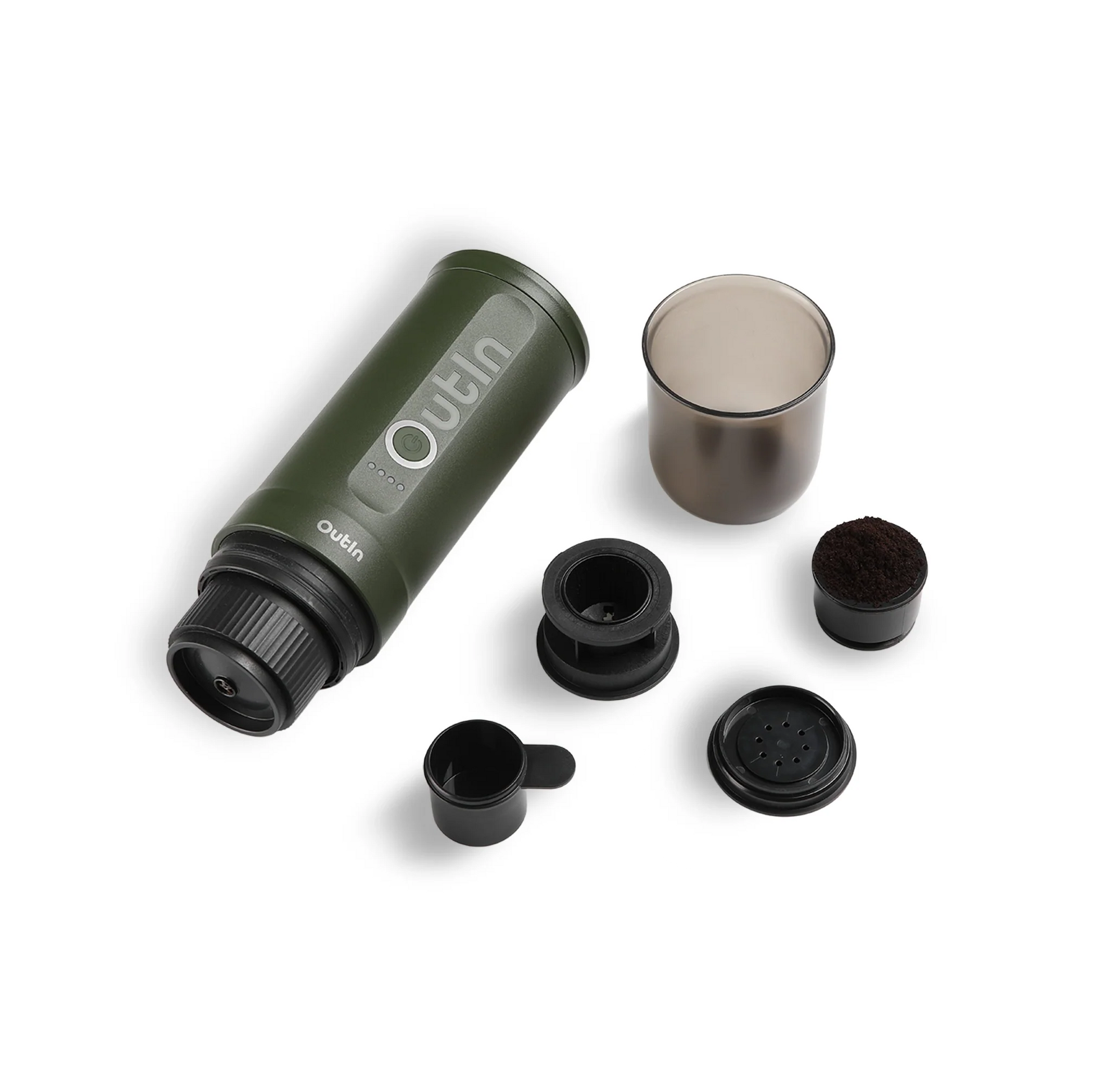 Nano Portable Espresso Machine (Forest Green) - steven wick
