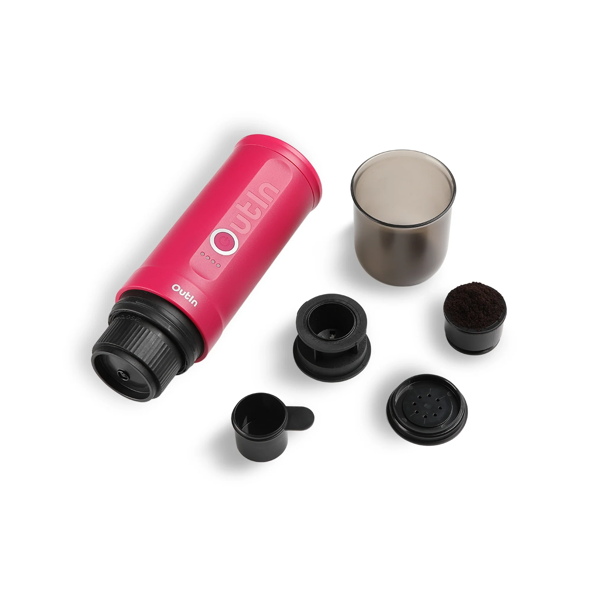 Nano Portable Espresso Machine (Fuchsia Pink) - steven wick