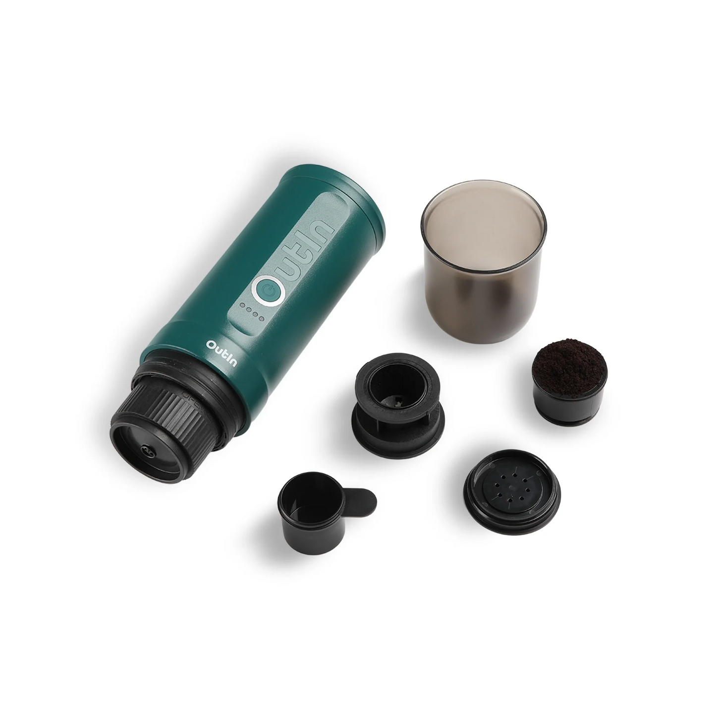 Nano Portable Espresso Machine (OutIn Teal) - steven wick