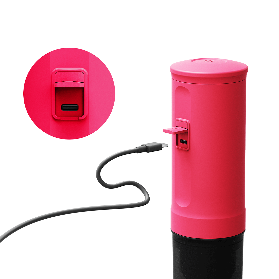 Nano Portable Espresso Machine (Fuchsia Pink) - steven wick
