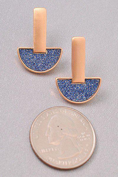 Sparkling Cluster Tear Stud Earrings - steven wick