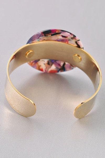 Multi Color Handmade Acrylic Bracelet - steven wick