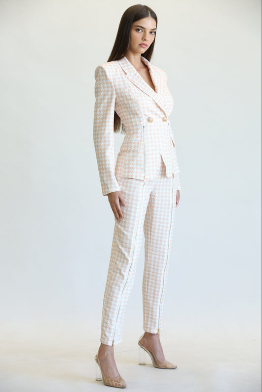 Mix & Match Two Piece Maya Dressy White Pant Suit Set – STEVEN WICK