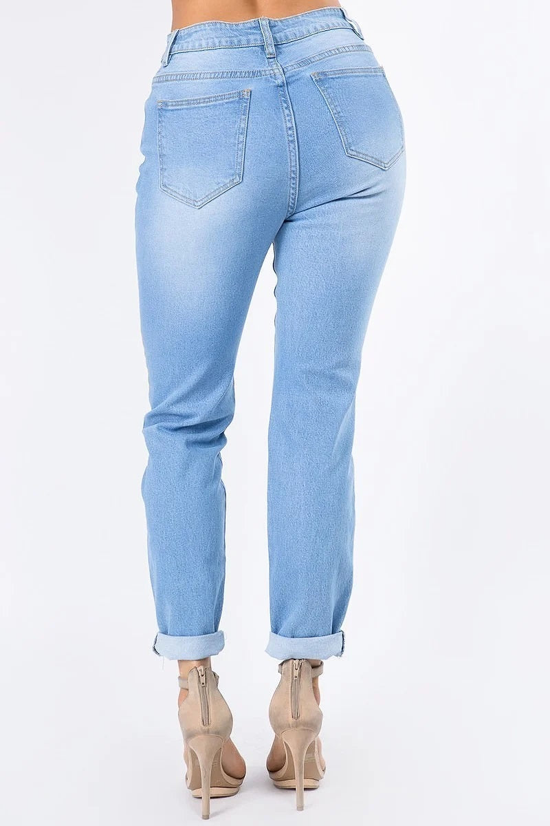 California Painting Slim Straight Jeans - steven wick